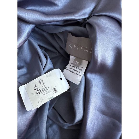 Amsale
Satin One-Shoulder Gown - Picture 10 of 11